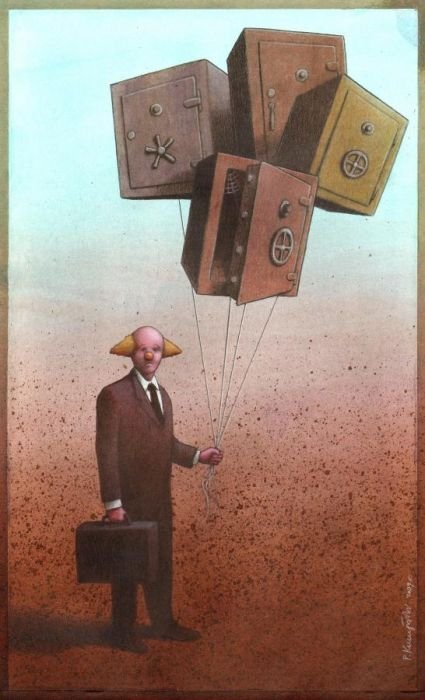 Satiric drawings by PawelKkuczynski