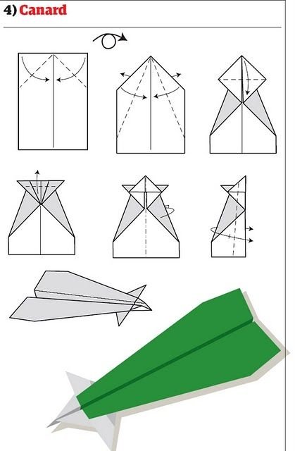 paper aeroplane toy build guide