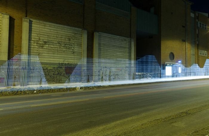 Light painting WiFi project by Timo Arnall, Jørn Knutsen and Einar Sneve Martinussen