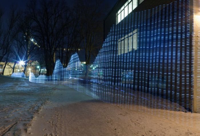 Light painting WiFi project by Timo Arnall, Jørn Knutsen and Einar Sneve Martinussen