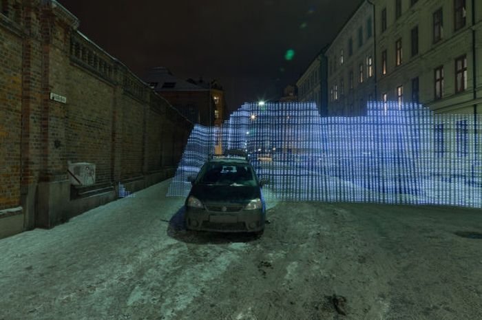 Light painting WiFi project by Timo Arnall, Jørn Knutsen and Einar Sneve Martinussen