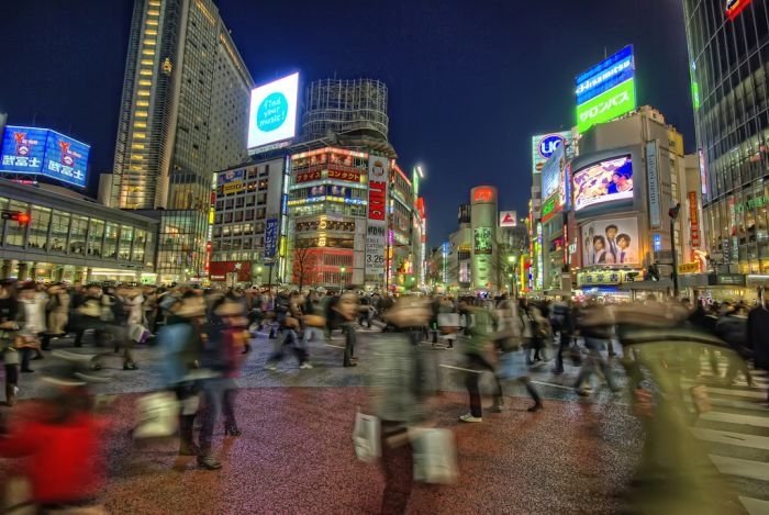 HDR photos of Tokyo, Japan