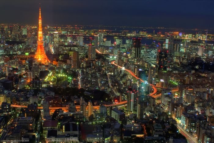 HDR photos of Tokyo, Japan