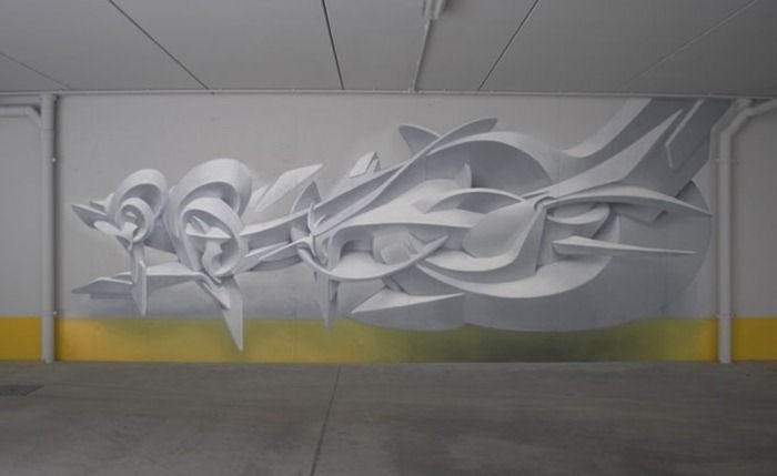 three dimensional graffiti