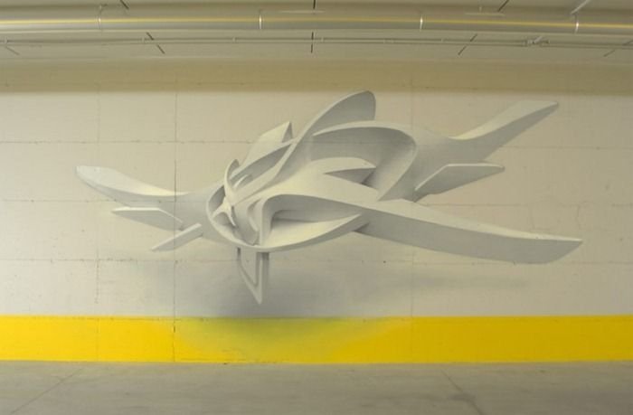 three dimensional graffiti