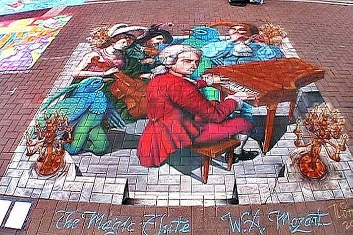 3D street art