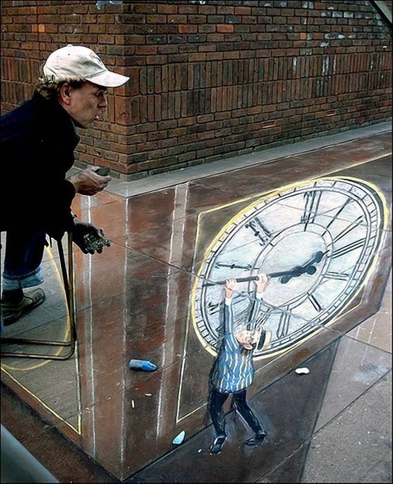 3D street art