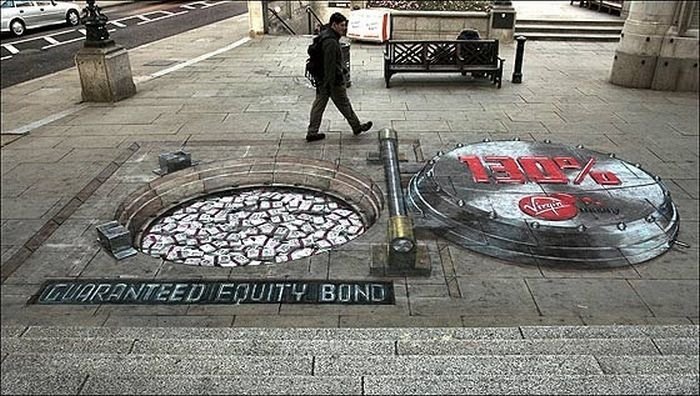 3D street art