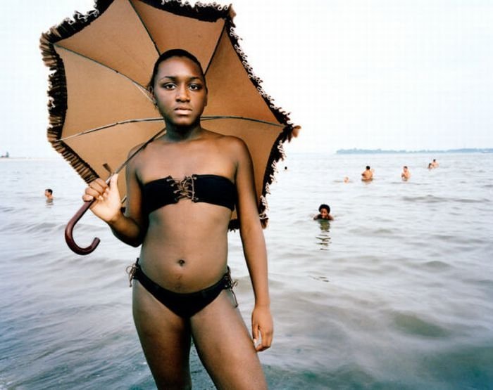 Orchard beach portrait by Wayne Lawrence, Bronx, NYC, United States