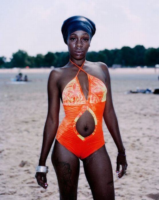 Orchard beach portrait by Wayne Lawrence, Bronx, NYC, United States