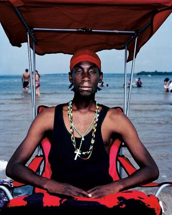 Orchard beach portrait by Wayne Lawrence, Bronx, NYC, United States