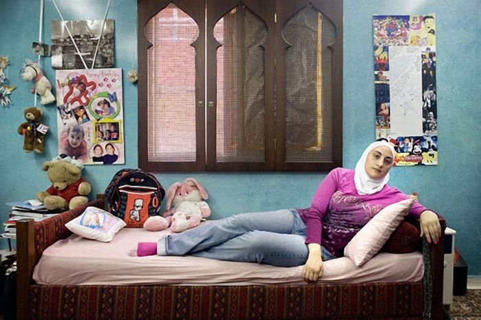 Girls and their rooms by Rania Matar