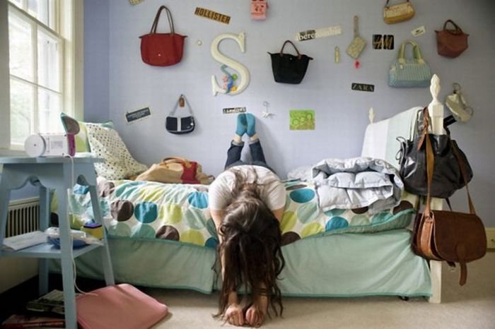 Girls and their rooms by Rania Matar