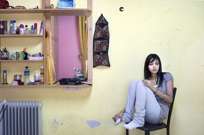 Girls and their rooms by Rania Matar