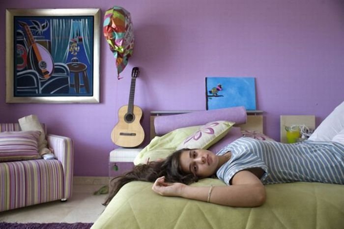 Girls and their rooms by Rania Matar