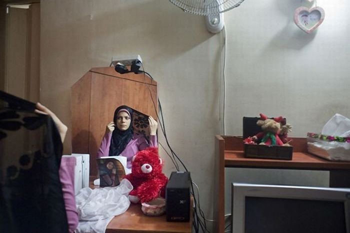 Girls and their rooms by Rania Matar