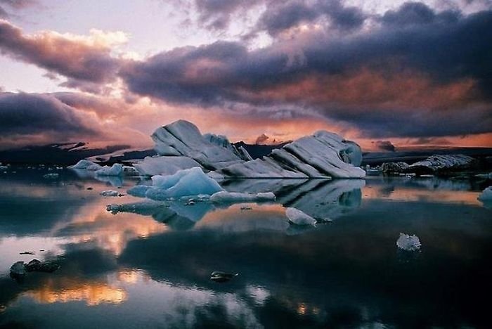 reflections in water