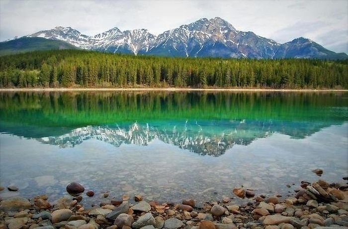 reflections in water