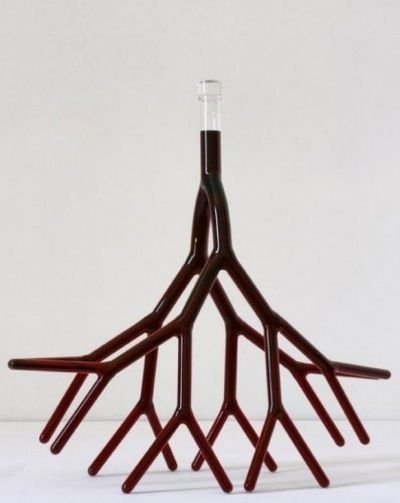Unique wine bottle by Etienne Meneau