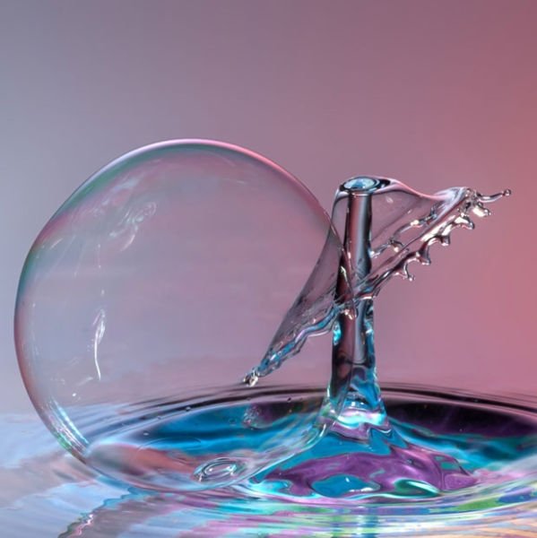 water drops high-speed photography