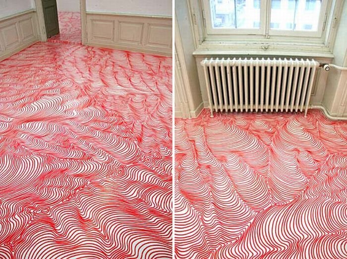 Permanent marker art by Heike Weber