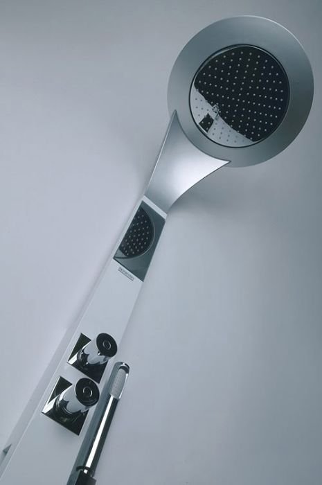 modern shower