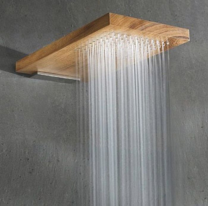 modern shower