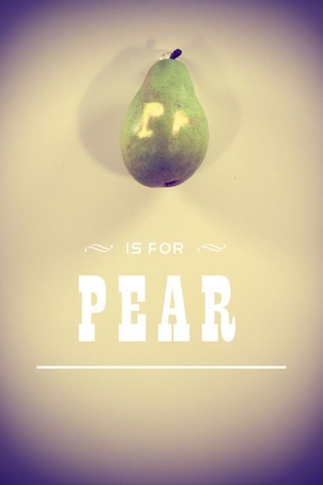 Alphabet carved into food by Garret Steider