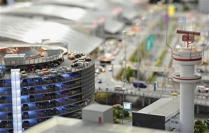 The world's largest model airport, Miniatur Wunderland, Germany