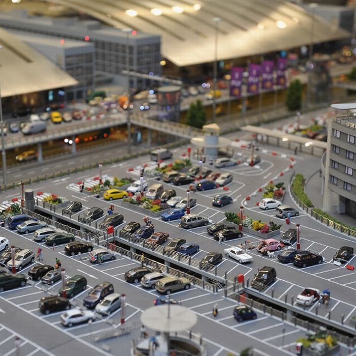 The world's largest model airport, Miniatur Wunderland, Germany