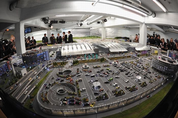 The world's largest model airport, Miniatur Wunderland, Germany