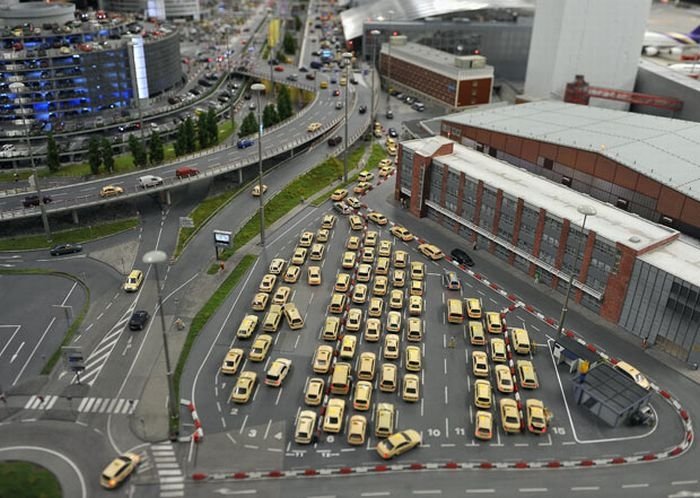 The world's largest model airport, Miniatur Wunderland, Germany