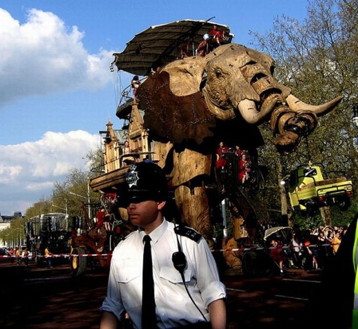 The Sultan's Elephant by Francois Delarozière, London, United Kingdom