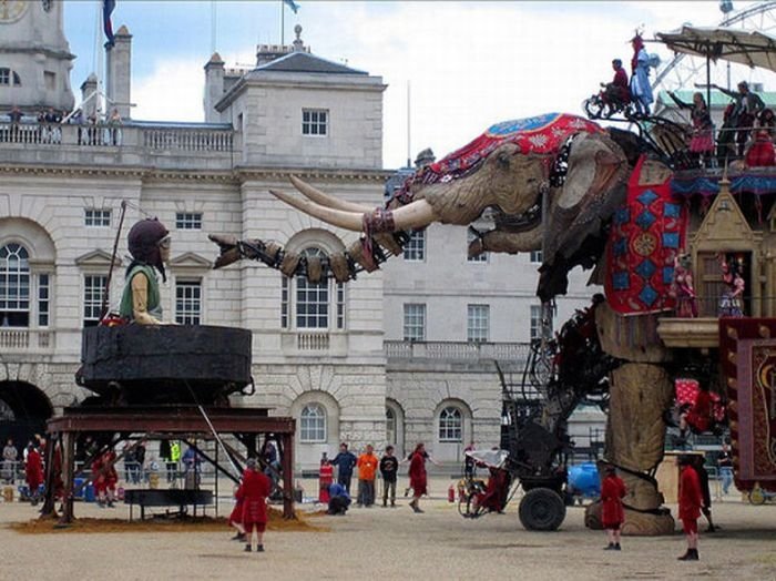 The Sultan's Elephant by Francois Delarozière, London, United Kingdom