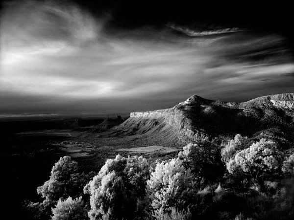 black and white landscape photography