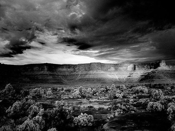 black and white landscape photography