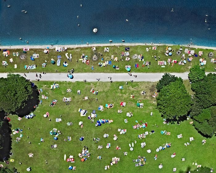 Aerial photography by Bernhard Lang