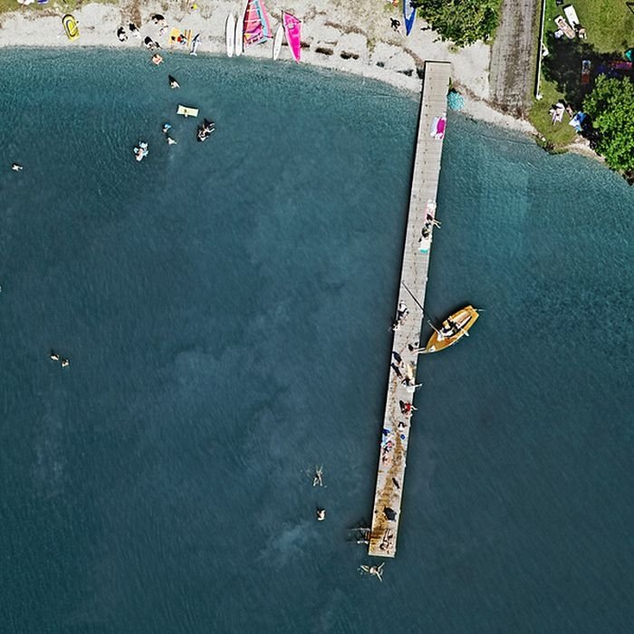 Aerial photography by Bernhard Lang