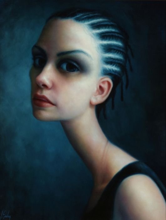 Surrealistic paintings by Lori Earley