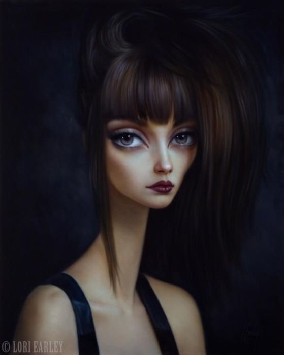 Surrealistic paintings by Lori Earley