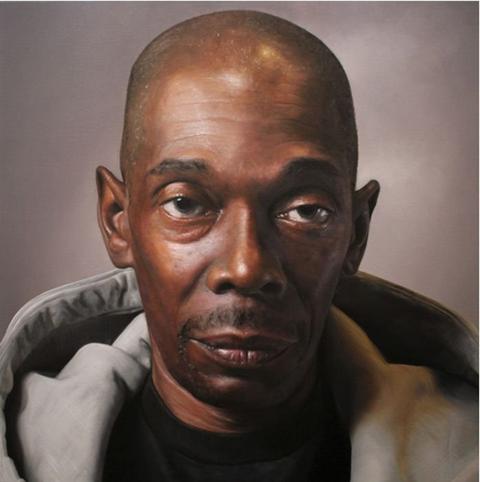 Painting portrait by Joe Simpson