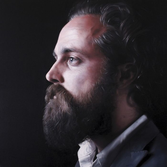 Painting portrait by Joe Simpson