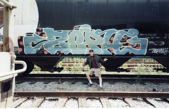 train graffiti