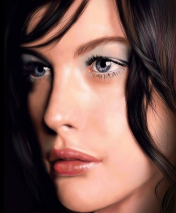 computer graphics digital painting portrait illustration