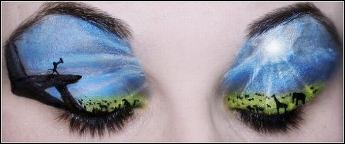 Eye makeup by Katie Alves