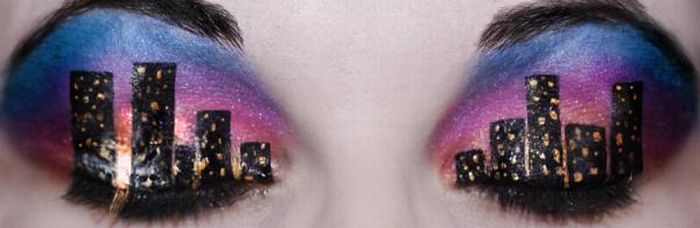 Eye makeup by Katie Alves