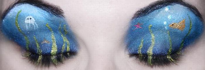 Eye makeup by Katie Alves