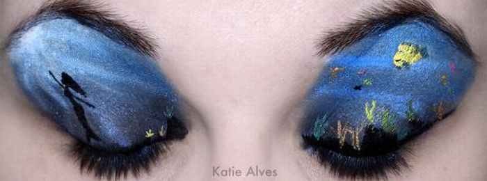 Eye makeup by Katie Alves