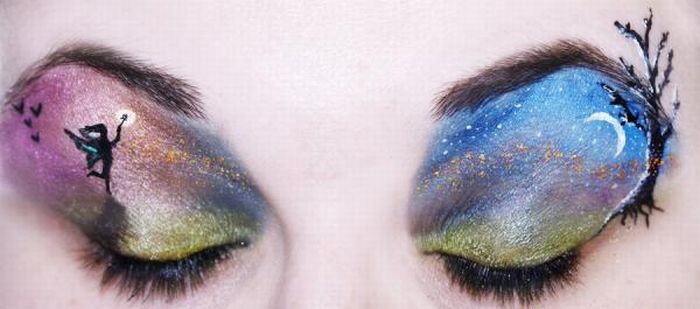 Eye makeup by Katie Alves