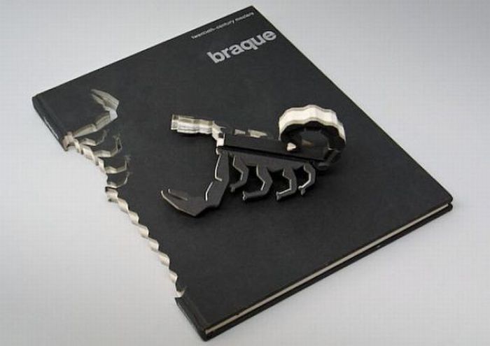 book sculptures